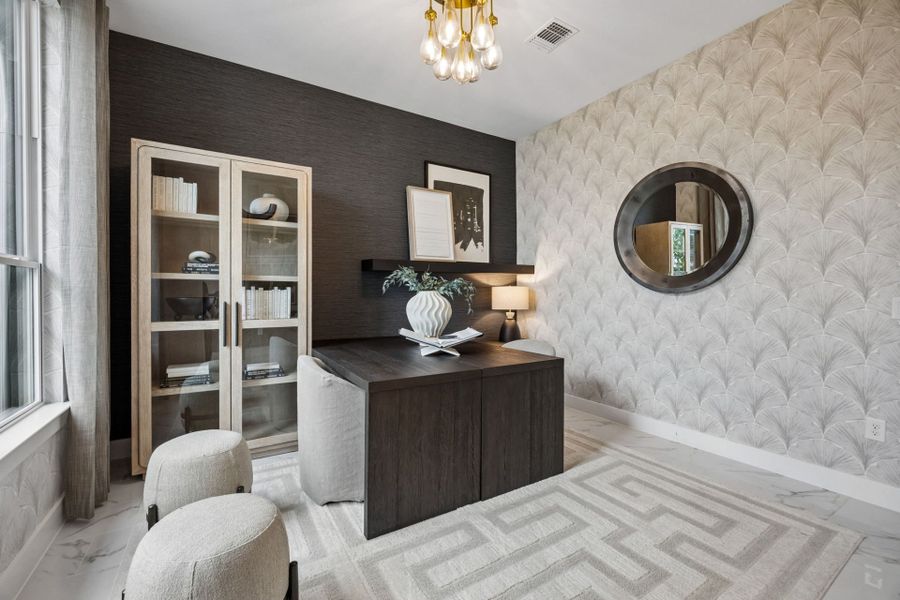 Representative furnished interior of a home built from the Stellar by Del Webb in Del Webb Bridgeland, Cypress (Image 10).