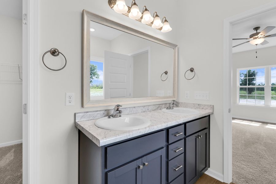 Representative furnished interior of a home built from the The Trask by RTS Homes in Tibet Road at Sassafras, Allenhurst (Image 11).
