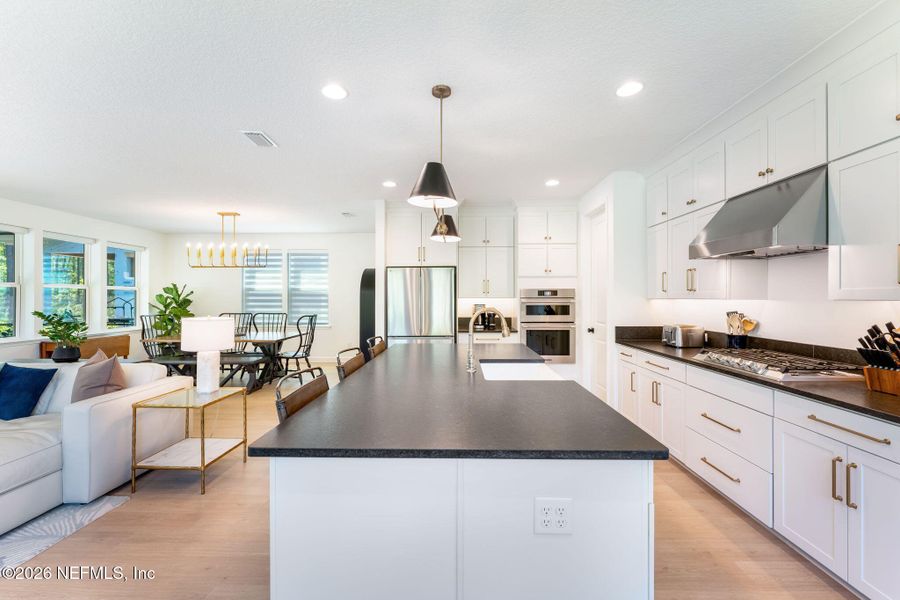 Furnished interior view inside a new home in , Ponte Vedra (Image 7).
