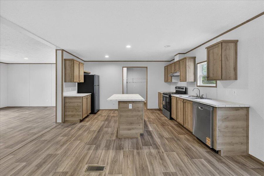 Furnished interior view inside a new home in , Walterboro (Image 10).