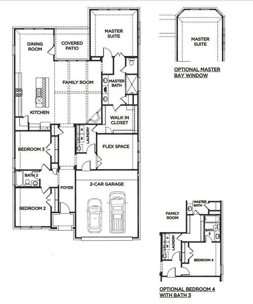 2D floor plan layout of this home in Stone Creek Ranch, Hockley, TX (Image 3). 2D floor plan layout of this home in Stone Creek Ranch, Hockley, TX (Image 3).