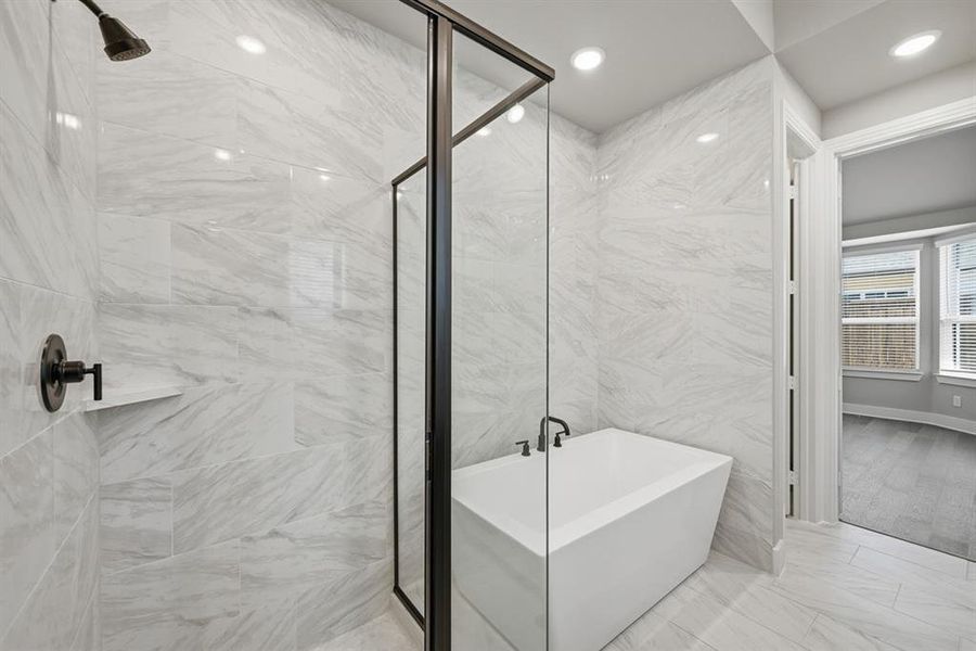 Furnished interior view inside a new home in Sandbrock Ranch, Aubrey (Image 12).