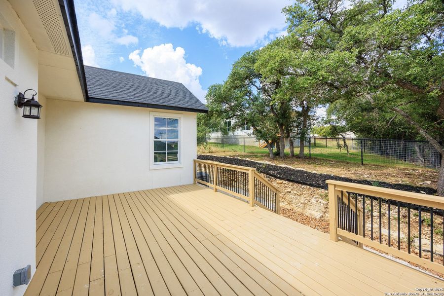 Exterior details and patio area of a home in , Blanco (Image 32). Exterior details and patio area of a home in , Blanco (Image 32).