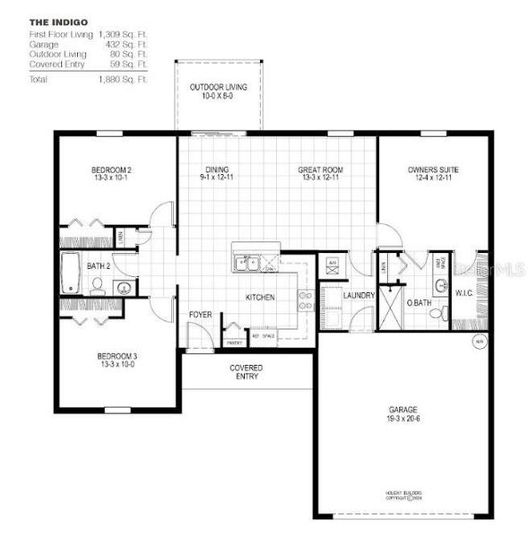 2D floor plan layout of this home in Port Charlotte, Port Charlotte, FL (Image 2). 2D floor plan layout of this home in Port Charlotte, Port Charlotte, FL (Image 2).