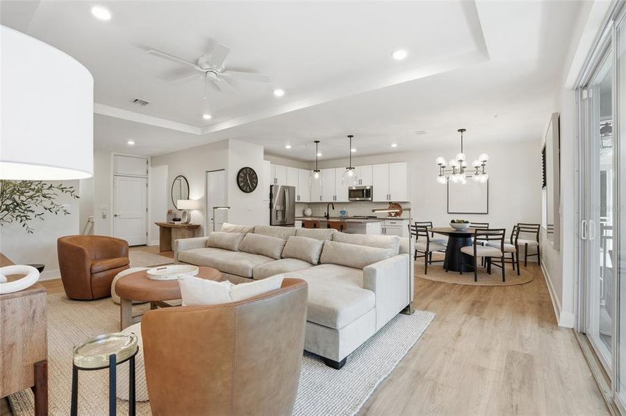 Furnished interior view inside a new home in , Bonita Springs (Image 6).