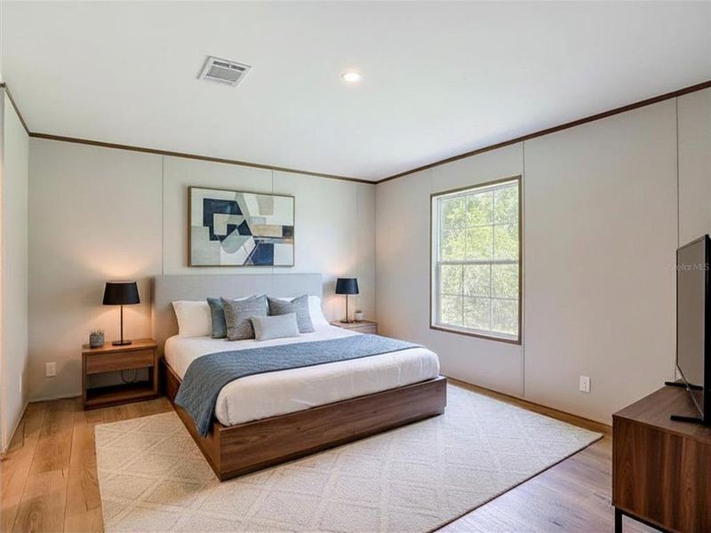Furnished interior view inside a new home in , Deland (Image 9).