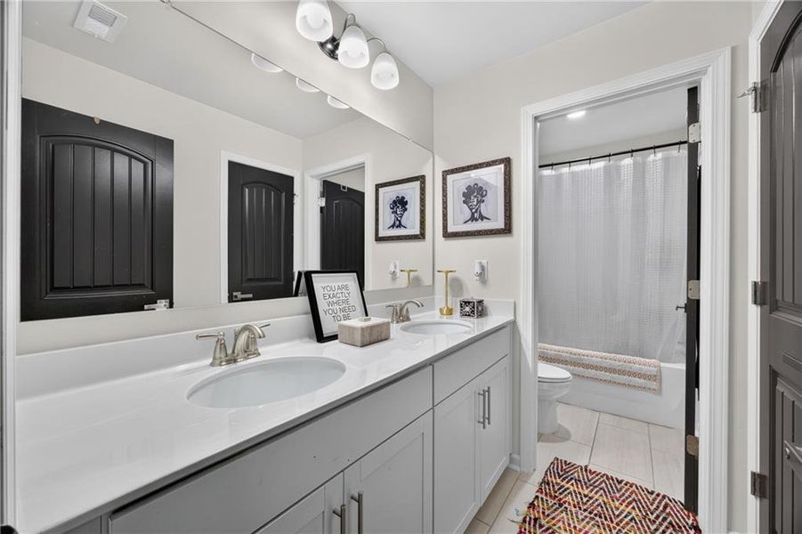 Furnished interior view inside a new home in , Douglasville (Image 30).
