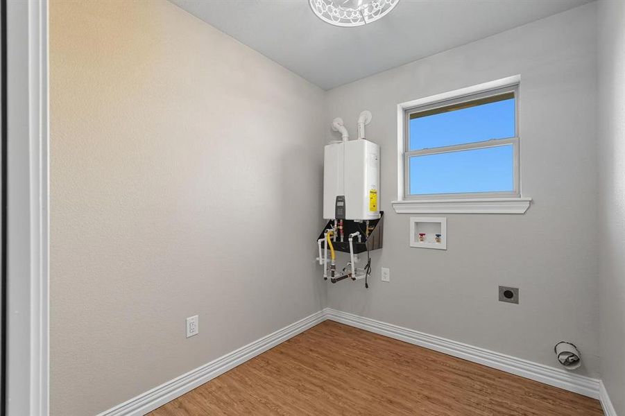 Furnished interior view inside a new home in , Hawley (Image 9).
