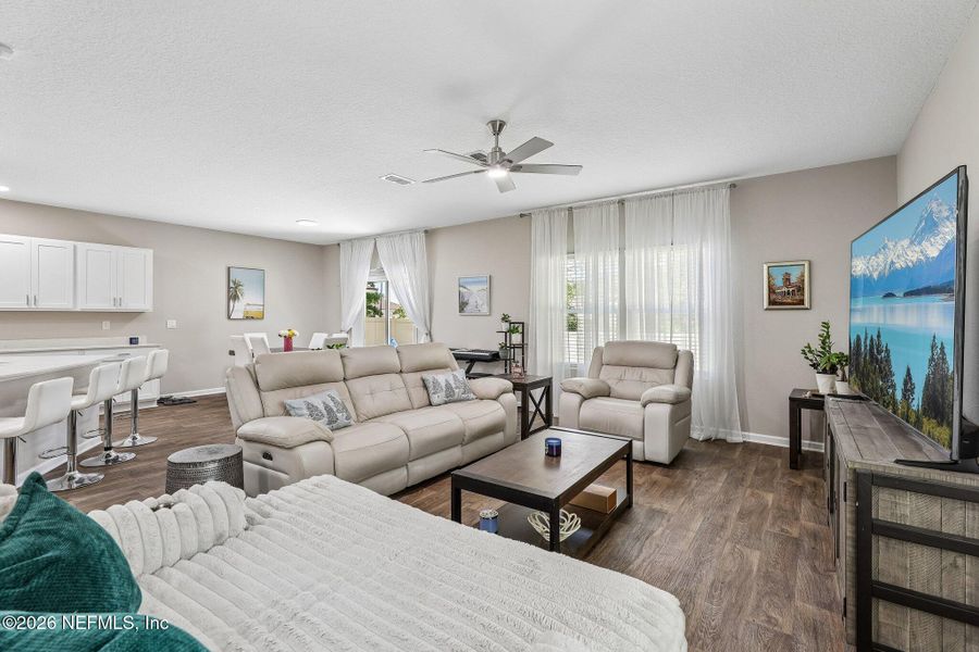 Furnished interior view inside a new home in , St. Augustine (Image 10).