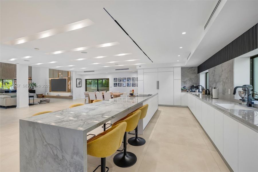 Furnished interior view inside a new home in , Miami (Image 17).