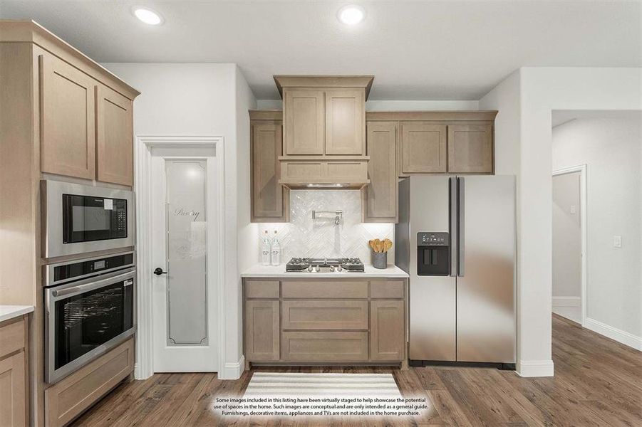 Furnished interior view inside a new home in Waterscape Classic 50s, Royse City (Image 13).