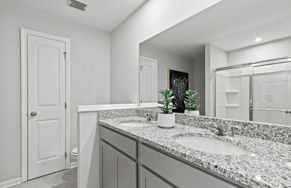 Furnished interior view inside a new home in Carpenter Falls, Durham (Image 12).