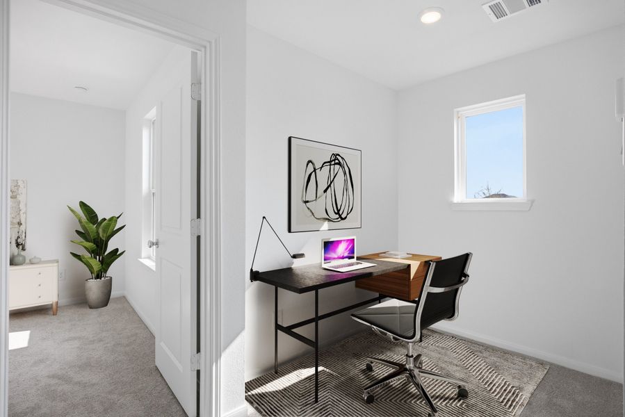 Furnished interior view inside a new home in Hockley Meadows, Hockley (Image 16).
