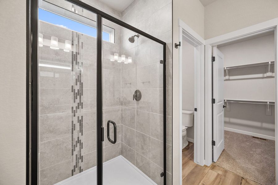 Furnished interior view inside a new home in The Glen, Colorado Springs (Image 11). Furnished interior view inside a new home in The Glen, Colorado Springs (Image 11).