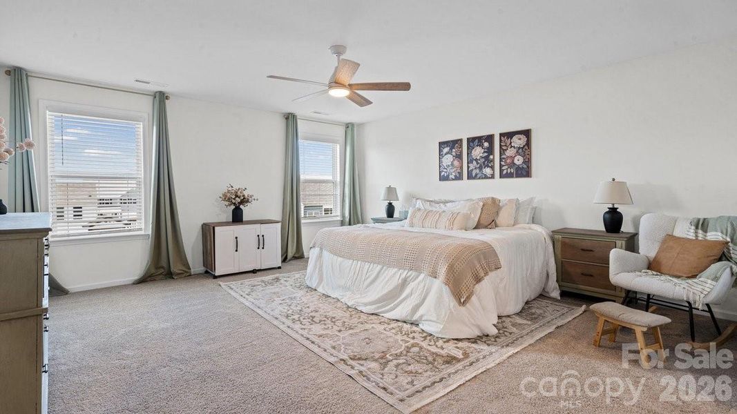 Furnished interior view inside a new home in , Statesville (Image 28).