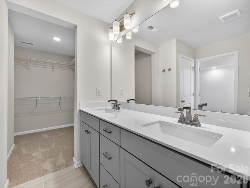 Furnished interior view inside a new home in North Creek Village, Huntersville (Image 13).