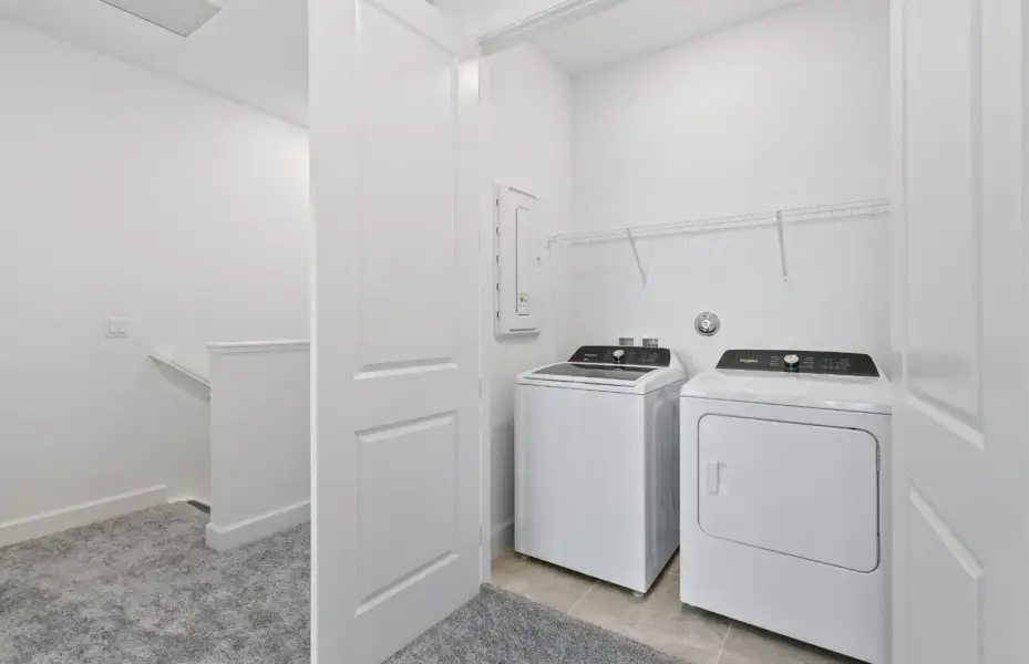 UPSTAIRS LAUNDRY AREA