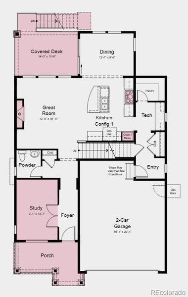 Additional highlights include: covered deck, large walk-in shower at primary bath, double glass French doors at study, fireplace, 9' ceilings at unfinished walkout basement.