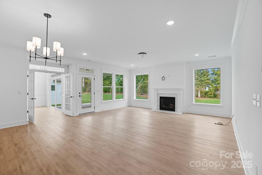 Spacious, unfurnished interior of a new home in Heritage - 55+ Community, Indian Trail (Image 38).