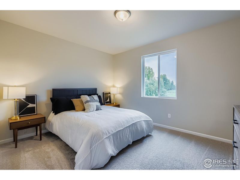 Furnished interior view inside a new home in Country Club Reserve, Fort Collins (Image 12).