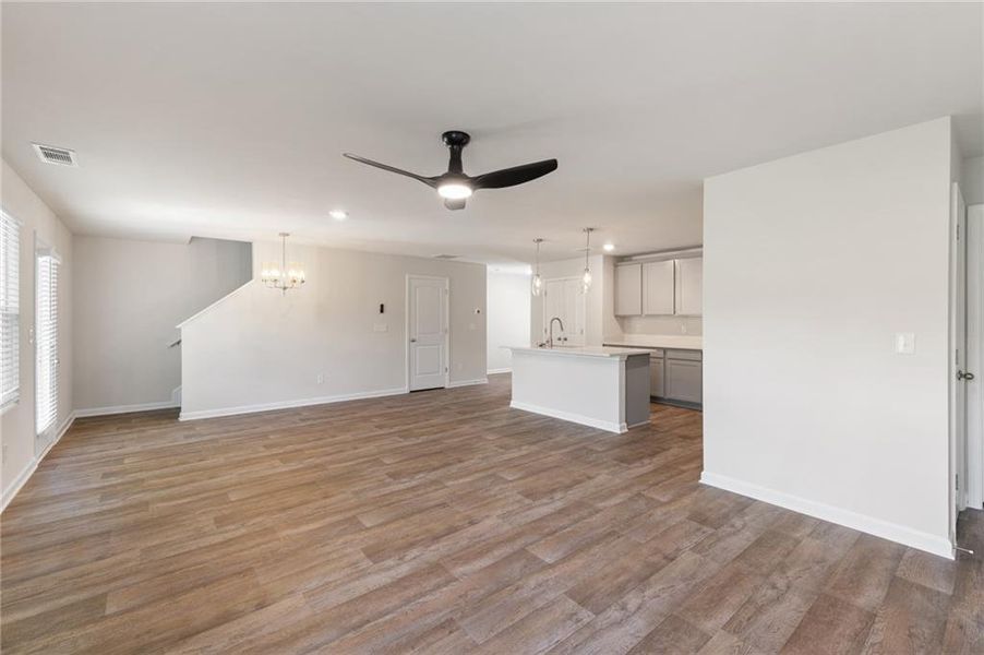 Spacious, unfurnished interior of a new home in Jones Crossing, Hogansville (Image 13).