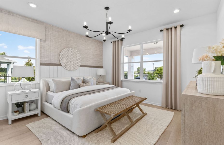 Representative furnished interior of a home built from the Contour by Del Webb in Del Webb Lakehaven, Clermont (Image 12). Representative furnished interior of a home built from the Contour by Del Webb in Del Webb Lakehaven, Clermont (Image 12).