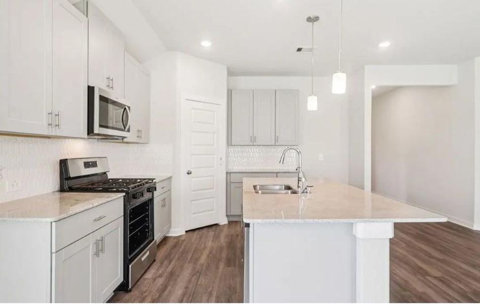Photo is not of the actual home, but is an inspirational photo of builder’s model home and may depict options, furnishings, and/or decorator features that are not included