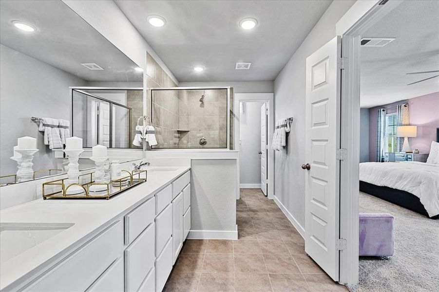 Furnished interior view inside a new home in Mockingbird Estates Townhomes, Fort Worth (Image 7).