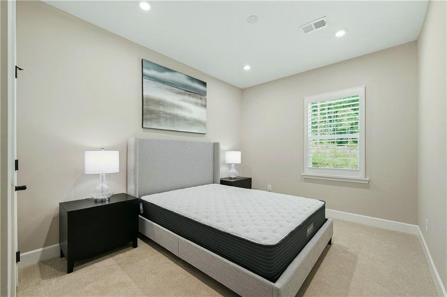 Furnished interior view inside a new home in , Atlanta (Image 30).