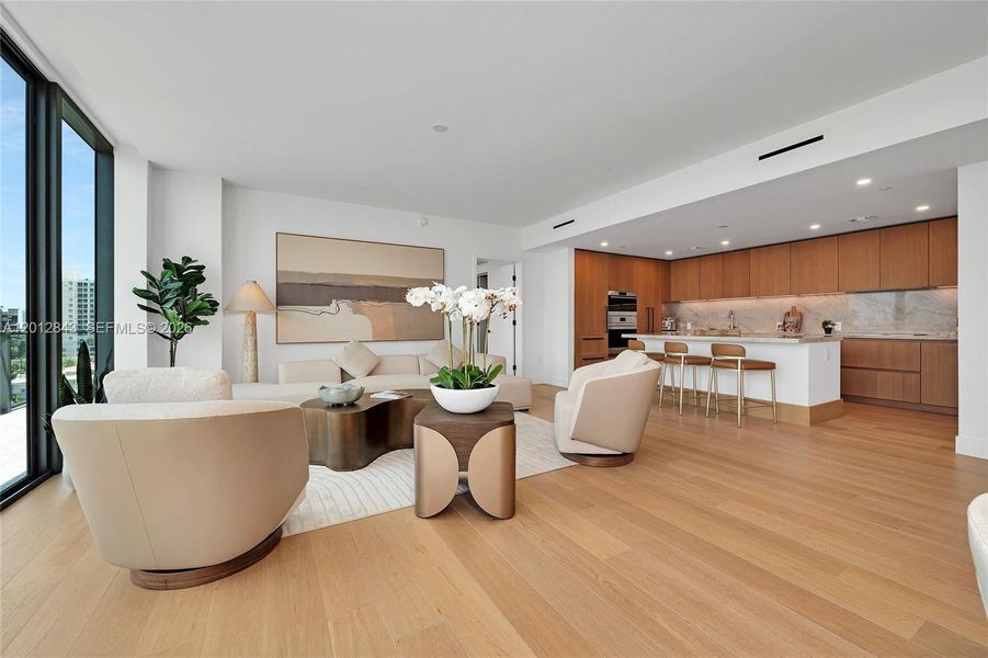 Furnished interior view inside a new home in , Bay Harbor Islands (Image 19). Furnished interior view inside a new home in , Bay Harbor Islands (Image 19).
