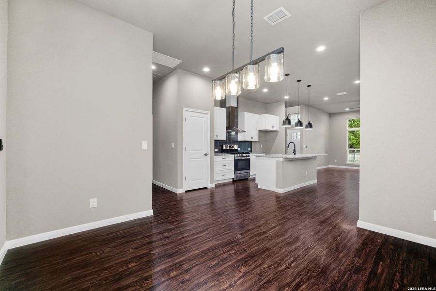 Spacious, unfurnished interior of a new home in , San Antonio (Image 17). Spacious, unfurnished interior of a new home in , San Antonio (Image 17).