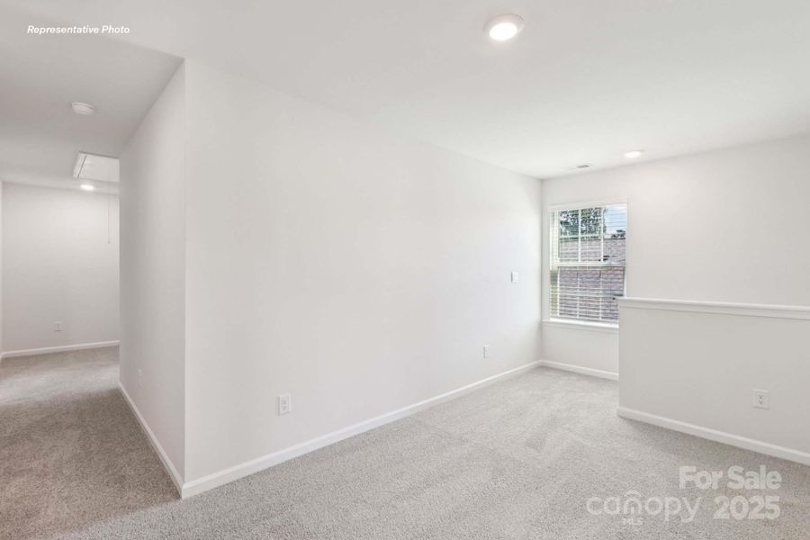 Spacious, unfurnished interior of a new home in Stanton, Richburg (Image 35).