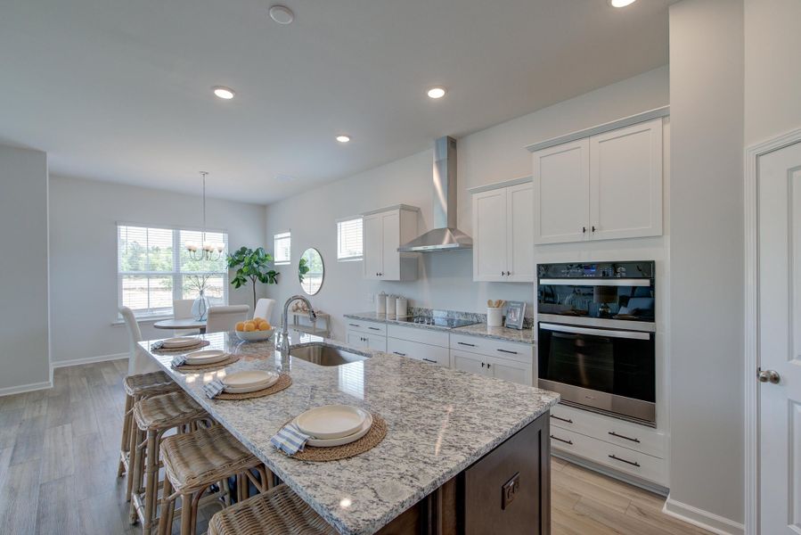 Furnished interior view inside a new home in , Charleston (Image 40).