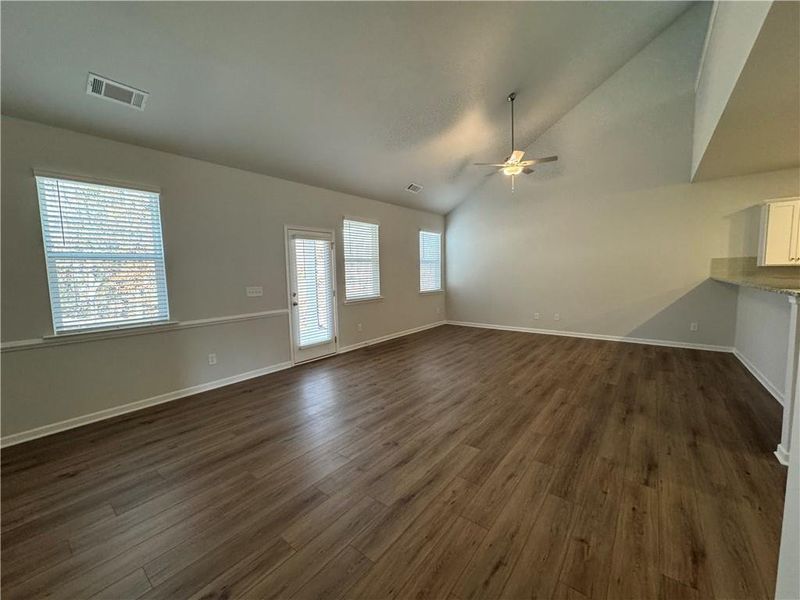 Spacious, unfurnished interior of a new home in The Reserve at Willow Oaks, Canton (Image 9).