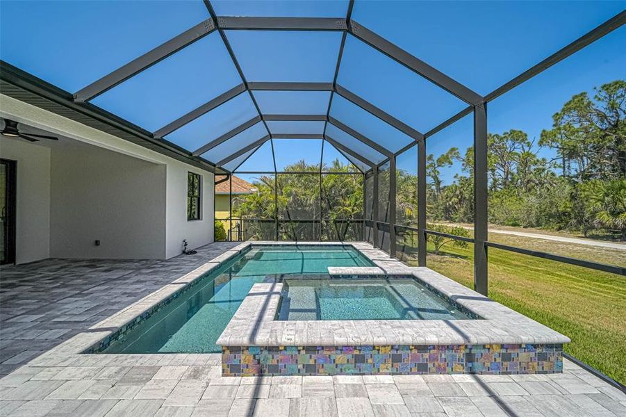 Exterior details and patio area of a home in , Rotonda West (Image 27).