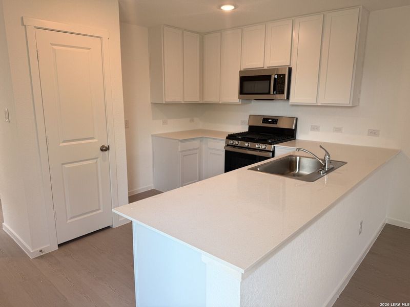 Furnished interior view inside a new home in Steelwood Trails, Marion (Image 3).