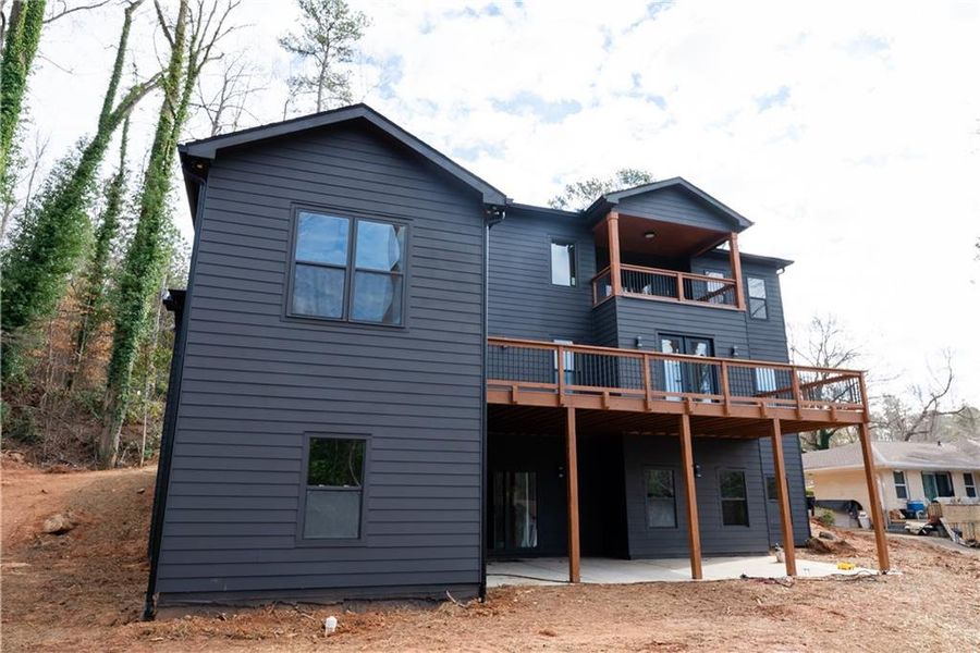 In-progress construction of a new home in , Atlanta, GA (Image 87).