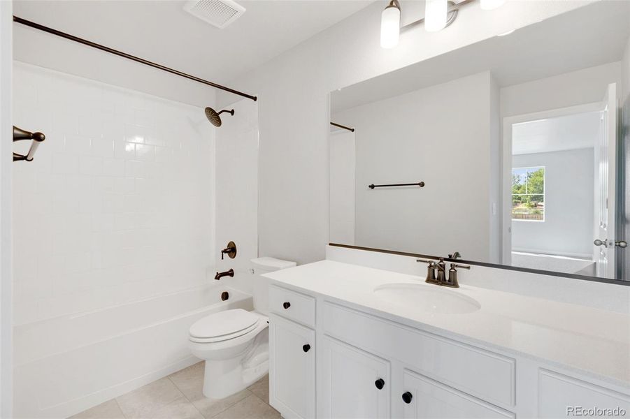 Furnished interior view inside a new home in Cherry Meadows, Brighton (Image 24). Furnished interior view inside a new home in Cherry Meadows, Brighton (Image 24).