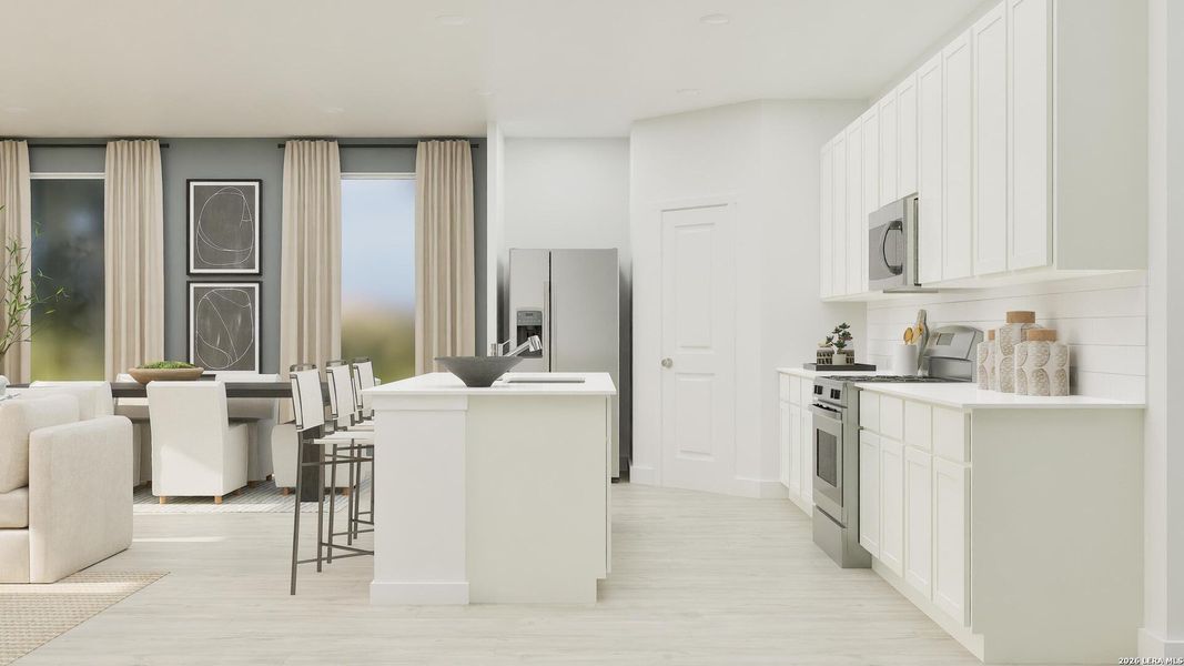 Furnished interior view inside a new home in Royal Oak, Corpus Christi (Image 15).
