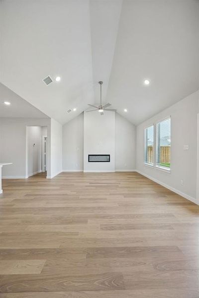 Living Room in the Masters home plan by Trophy Signature Homes – REPRESENTATIVE PHOTO Living Room in the Masters home plan by Trophy Signature Homes – REPRESENTATIVE PHOTO