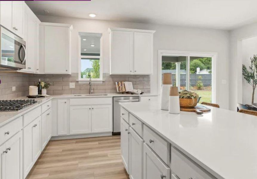 Furnished interior view inside a new home in The Estates at Gainesville Township, Gainesville (Image 4).