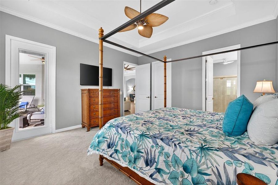 Furnished interior view inside a new home in , Punta Gorda (Image 40).