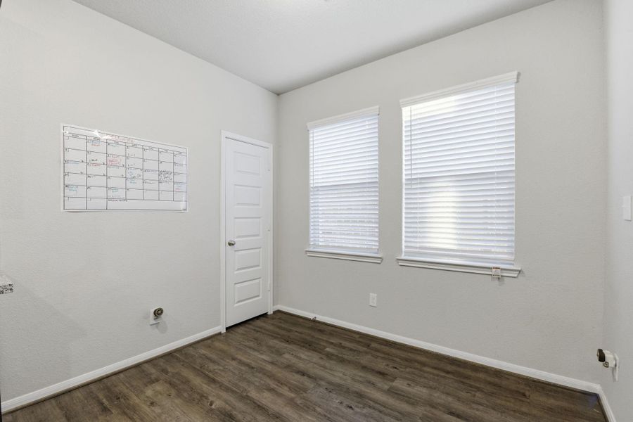 Spacious, unfurnished interior of a new home in Legends Bay, Baytown (Image 24). Spacious, unfurnished interior of a new home in Legends Bay, Baytown (Image 24).