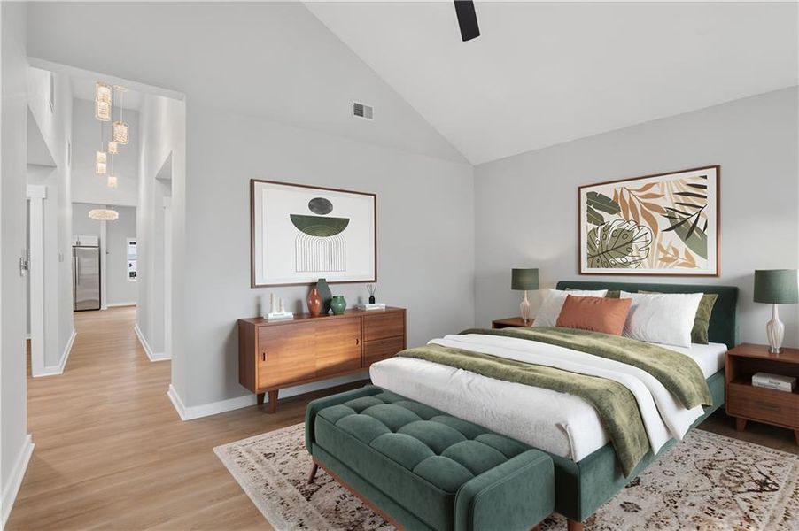 Furnished interior view inside a new home in , Scottdale (Image 15).