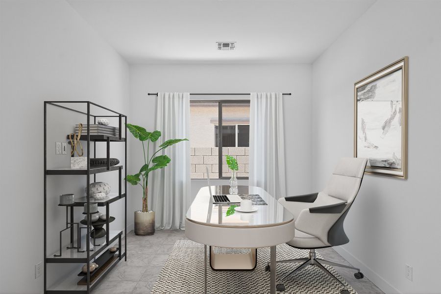 Furnished interior view inside a new home in Estrella, Goodyear (Image 6).