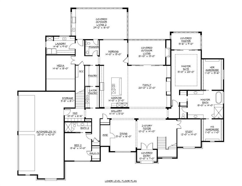 2D floor plan layout of this home in , Southlake, TX (Image 5). 2D floor plan layout of this home in , Southlake, TX (Image 5).