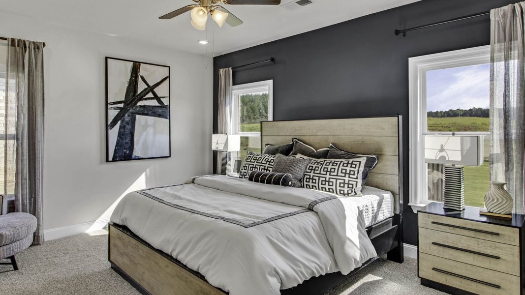 Representative furnished interior of a home built from the Madison by D.R. Horton in Riverwood Gardens, Oakland (Image 12). Representative furnished interior of a home built from the Madison by D.R. Horton in Riverwood Gardens, Oakland (Image 12).