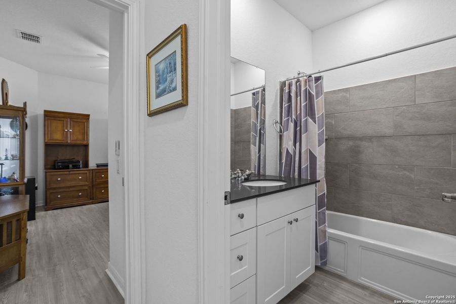 Furnished interior view inside a new home in , San Antonio (Image 32).