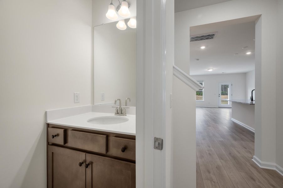 Furnished interior view inside a new home in The Landings at Montague, Goose Creek (Image 14).