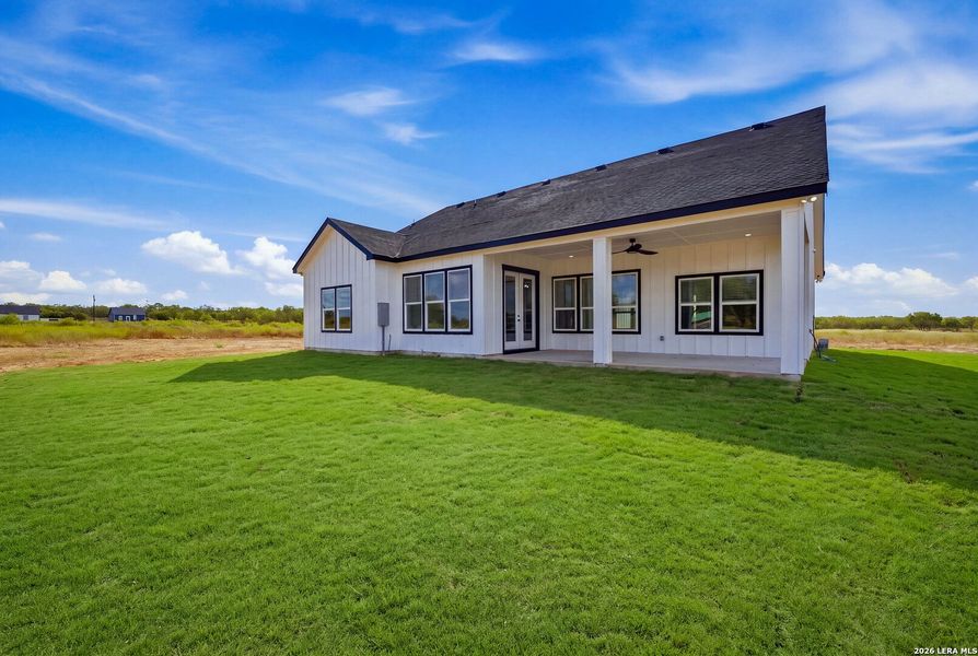 Exterior details and patio area of a home in , Stockdale (Image 4).